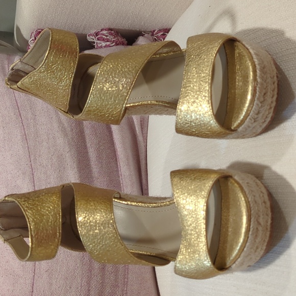 Botkier | gold espadrilles - Picture 7 of 9